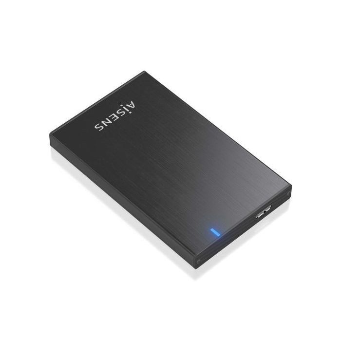 Aisens Caja Externa 2,5" ASE-2527B 9.5mm SATA a USB 3.0/USB3.1 GEN1 - Color Negro
