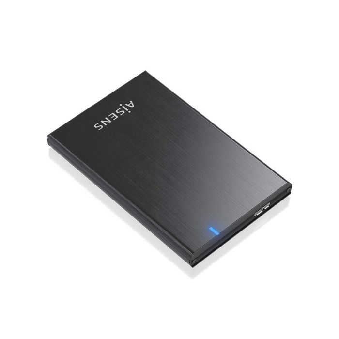 Aisens Caja Externa 2,5" ASE-2528B 9.5mm SATA a USB 3.0/USB3.1 GEN1 - Color Negro