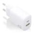 Aisens Cargador 25W - 1xUSB-C PD3.0 - 1xUSB-A QC3.0 - Color Blanco