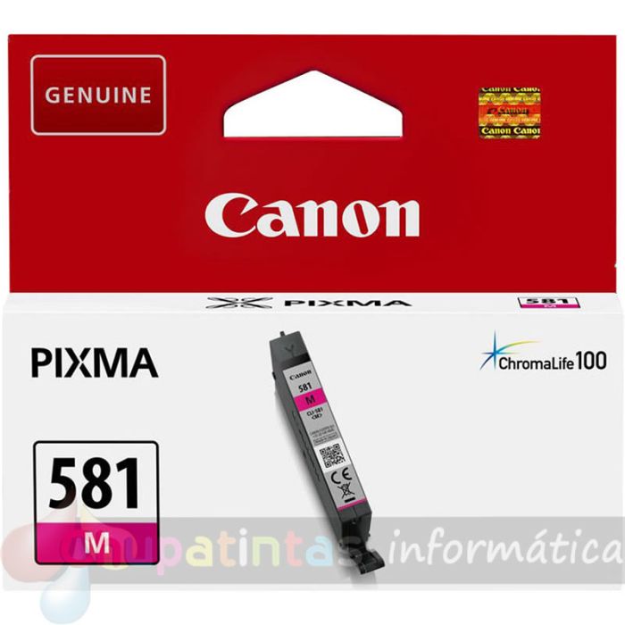 Canon CLI581 Magenta Cartucho de Tinta Original - 2104C001 - Mejor precio