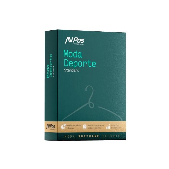 AVPos Licencia Moda/Deporte Version Estandar - Licencia Electronica