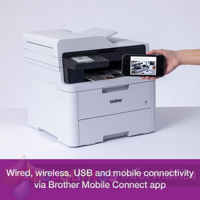 Brother DCP-L3560CDW Impresora Multifunción Color Láser LED Wifi Dúplex 26ppm - Impresión Móvil