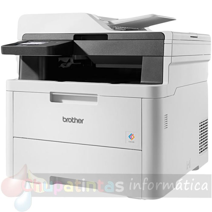 Brother MFC-L3740CDWE EcoPro Impresora Multifunción Color Laser LED Wifi Dúplex Fax 18ppm - Cartuchos Compatibles