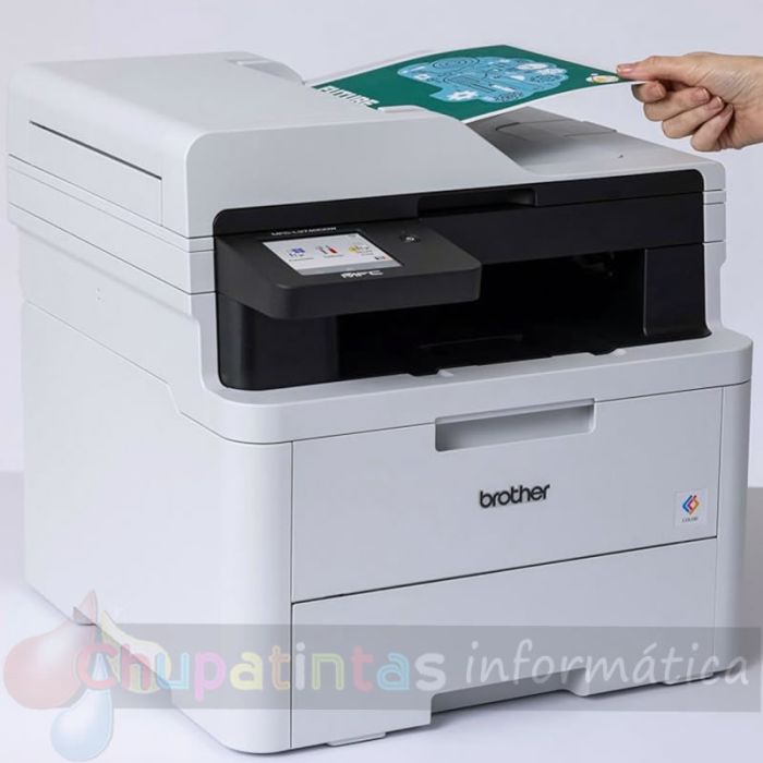 Brother MFC-L3740CDWE EcoPro Impresora Multifunción Color Laser LED Wifi Dúplex Fax 18ppm - Fácil de usar