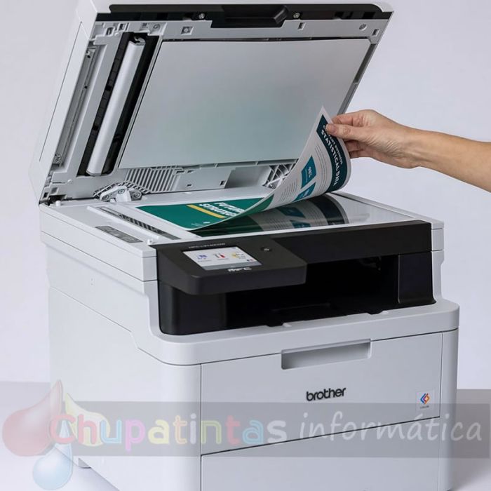Brother MFC-L3740CDWE EcoPro Impresora Multifunción Color Laser LED Wifi Dúplex Fax 18ppm - Doble Cara