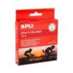Apli Cinta Adhesiva Luminiscente - Brilla hasta 6 Horas - Ideal para Advertencias y Decoraciones - Absorbe Luz en 15 Minutos - Color Blanco