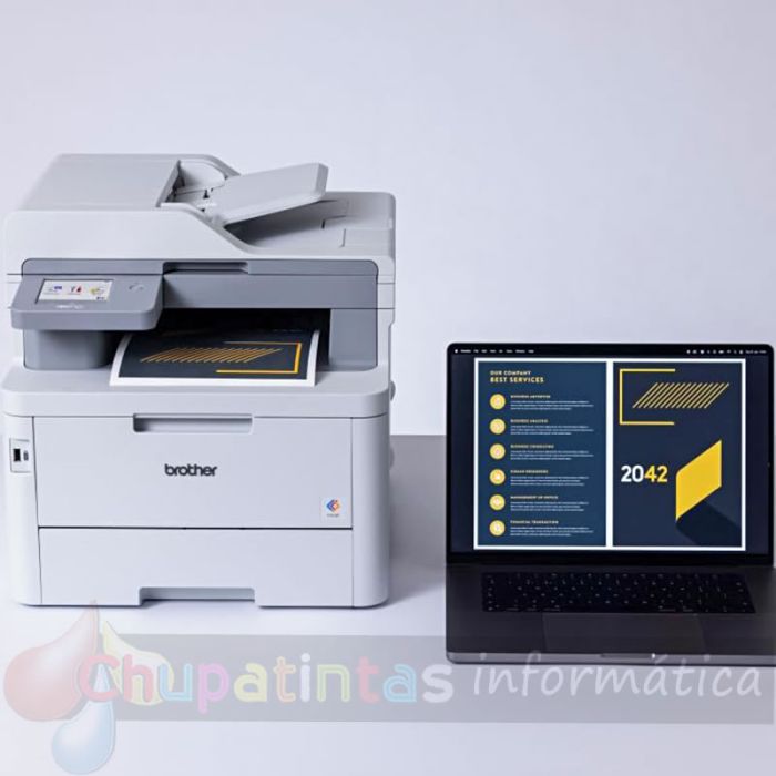 Brother MFC-L8340CDW Impresora Multifunción Láser LED Color Wifi Dúplex Fax 30ppm-6