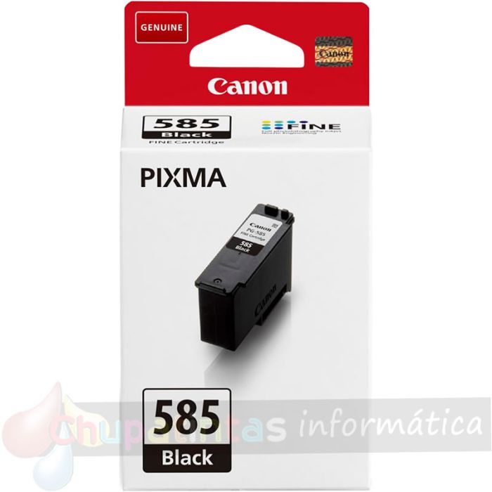 Canon PG585 Negro Cartucho de Tinta Original - 6205C001 - Mejor precio