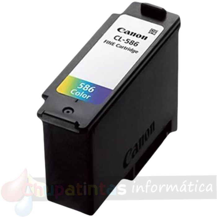 Canon CL586 Color Cartucho de Tinta Original - 6227C001 - Compatibilidades