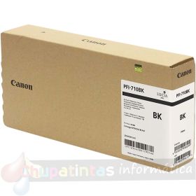 Canon PFI-710BK Negro Foto Cartucho de Tinta Original - 2354C001