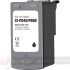 Canon PG40/PG50/PG37 Negro Cartucho de Tinta Remanufacturado - Muestra Nivel de Tinta