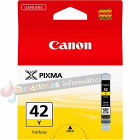 Canon CLI42 Amarillo Cartucho de Tinta Original - 6387B001