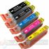 Canon PGI525 + CLI526 Pack de 5 Cartuchos de Tinta Genéricos-1