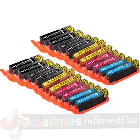 Canon PGI580/CLI581 Pack de 20 Cartuchos de Tinta Genéricos