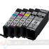 Canon PGI580/CLI581 Pack de 5 Cartuchos de Tinta Originales - 2078C007-3