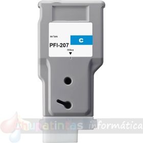 Canon PFI207 Cian Cartucho de Tinta Genérico - Reemplaza PFI207C/8790B001
