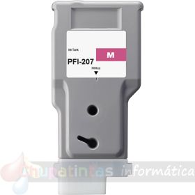 Canon PFI207 Magenta Cartucho de Tinta Genérico - Reemplaza PFI207M/8791B001