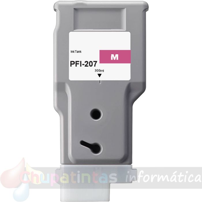 Canon PFI207 Magenta Cartucho de Tinta Genérico - Reemplaza PFI207M/8791B001