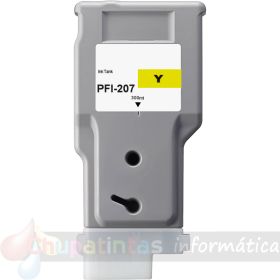 Canon PFI207 Amarillo Cartucho de Tinta Genérico - Reemplaza PFI207Y/8792B001