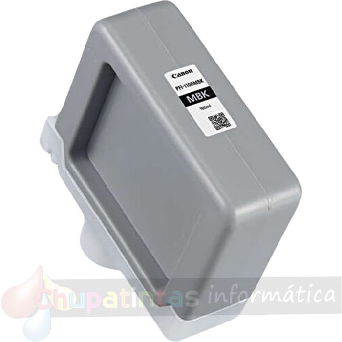 Canon PFI1100 Negro Mate Cartucho de Tinta Original - 0849C001-2