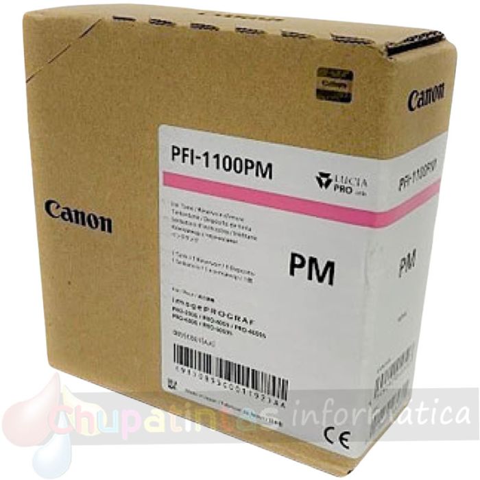 Canon PFI1100 Magenta Foto Cartucho de Tinta Original - 0855C001-1
