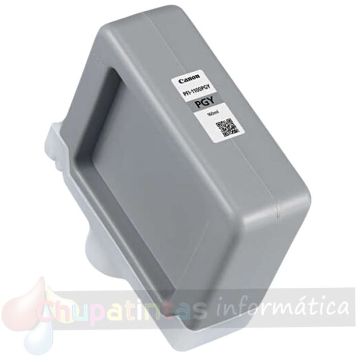Canon PFI1100 Gris Foto Cartucho de Tinta Original - 0857C001-2