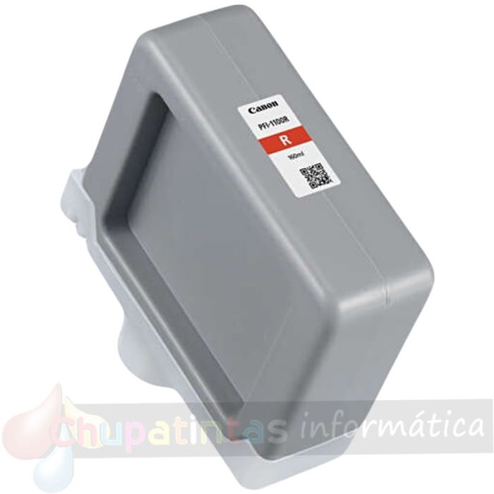 Canon PFI1100 Rojo Cartucho de Tinta Original - 0858C001-2