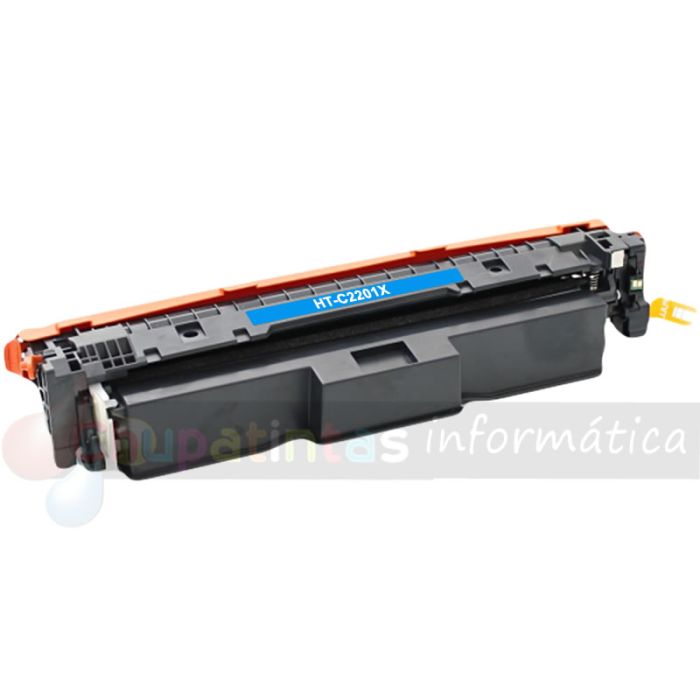 HP W2201X/W2201A Cian Cartucho de Tóner Genérico - Reemplaza 220X/220A
