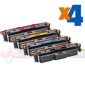 HP 220X/220A Pack de 4 Cartuchos de Toner Genéricos: W2200X+W2201X+W2202X+W2203X