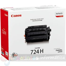 Canon 724H Negro Cartucho de Tóner Original - 3482B011/3482B002