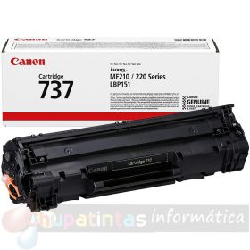 Canon 737 Negro Cartucho de Tóner Original - 9435B002-1