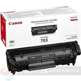 Canon 703 Negro Cartucho de Tóner Original - 7616A005