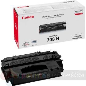 Canon 708H Negro Cartucho de Tóner Original - 0917B002