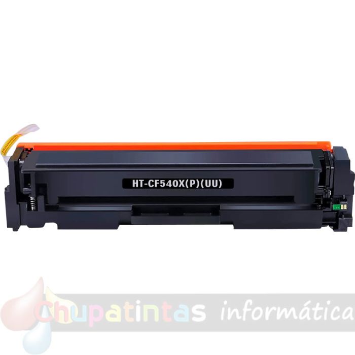 HP CF400X/CF400A/CF540X/CF540A Negro Cartucho de Tóner Genérico - Reemplaza 201X/201A/203X/203A-1