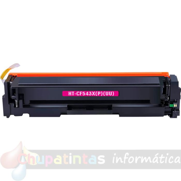 HP CF403X/CF403A/CF543X/CF543A Magenta Cartucho de Tóner Genérico - Reemplaza 201X/201A/203X/203A-1