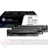 HP CF401X/CF402X/CF403X Pack de 3 Cartuchos de Toner Originales - 201X