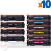 Canon 045H/054H Pack de 10 Cartuchos de Toner Genericos