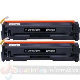 Canon 045H/054H Negro Pack de 2 Cartuchos de Tóner Genéricos - Reemplaza 1246C002/1242C002/3028C002/3024C002