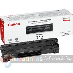 Canon 712 Negro Cartucho de Tóner Original - 1870B002