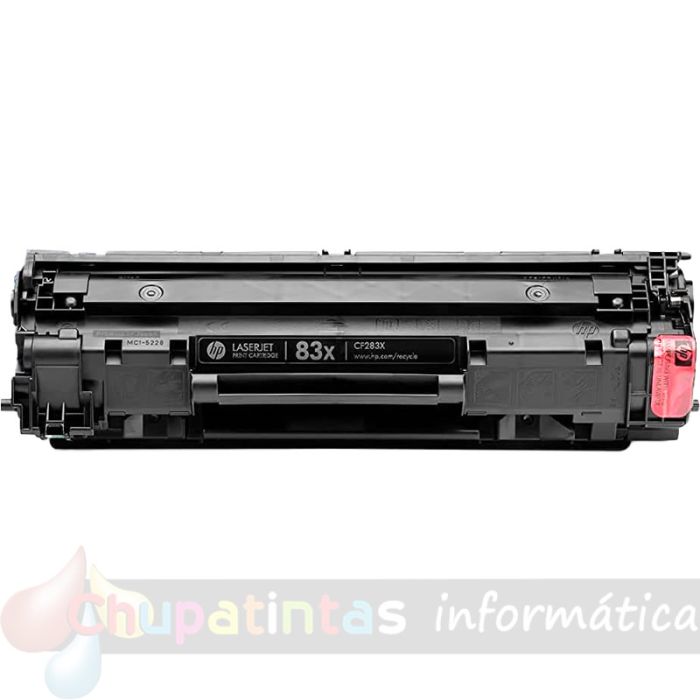 HP CF283X Negro Cartucho de Tóner Original - 83X-2