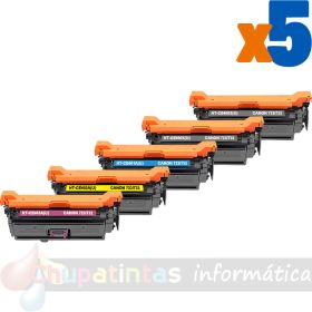 HP 507X/507A/504X/504A Pack de 5 Cartuchos de Tóner Genéricos-1