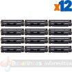 HP CE285A/CE278A/CB435A/CB436A Negro Pack 12 Cartuchos de Toner Genericos
