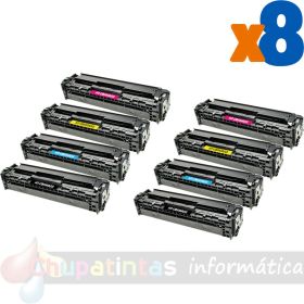 Canon 716/731 Pack 8 Cartuchos de Tóner Genéricos
