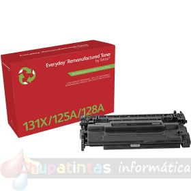 Xerox Everyday HP CB540A/CE320A/CF210X Negro Cartucho de Tóner Genérico - Reemplaza 125A/128A/131X