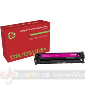 Xerox Everyday HP CB543A/CE323A/CF213A Magenta Cartucho de Tóner Genérico - Reemplaza 125A/128A/131A