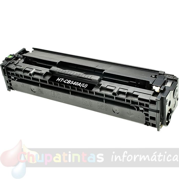 HP CB540A/CE320A/CF210X/CF210A Negro Cartucho de Tóner Genérico - Reemplaza 125A/128A/131X/131A-1