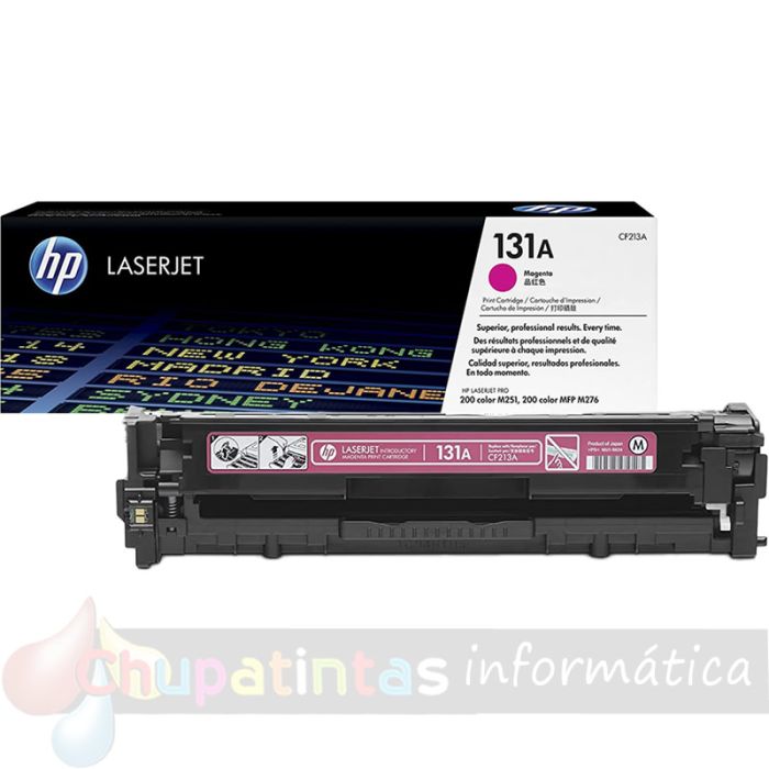 HP CF213A Magenta Cartucho de Tóner Original - 131A-2