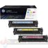 HP CF211A/CF212A/CF213A Pack de 3 Cartuchos de Tóner Originales - 131A-2