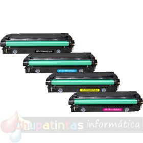 Canon 040H Pack Ahorro 4 Cartuchos de Tóner Genéricos