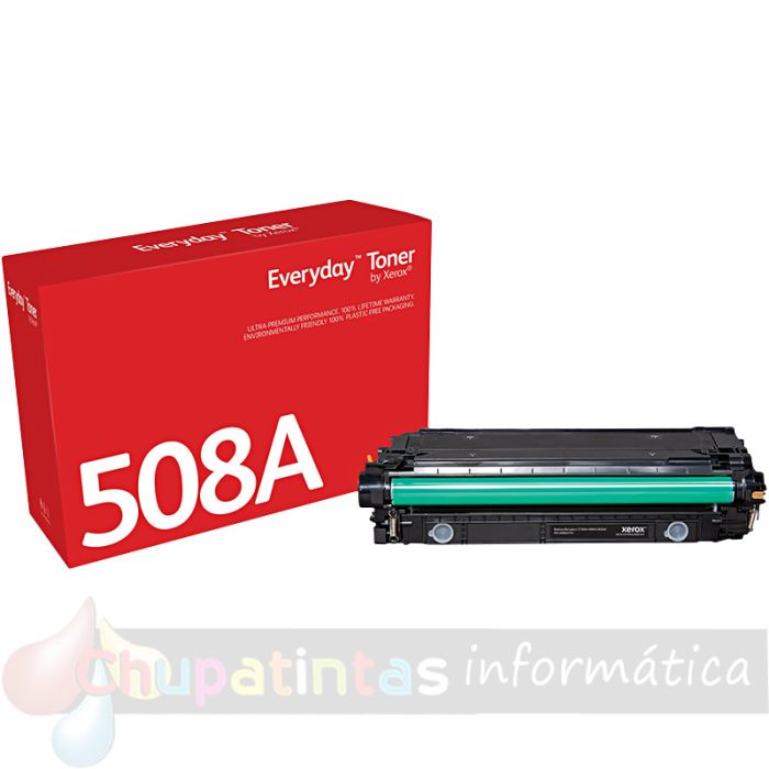 Xerox Everyday HP CF360A Negro Cartucho de Tóner Genérico - Reemplaza 508A